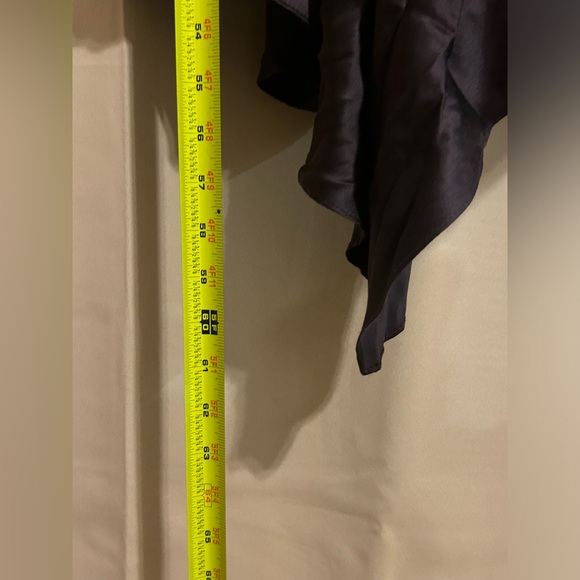 Prabal Gurung  Runway Purple Knit & Silk Asymmetrical Dress size M - Picture 6 of 12